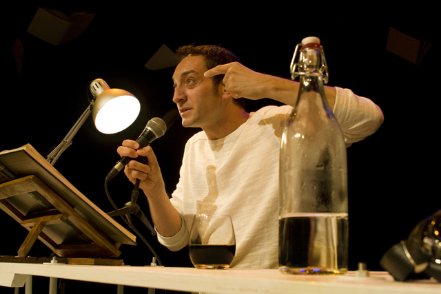 Corrado D'Elia è Don Chisciotte. Ph. Angelo Redaelli, Teatro Libero 2011