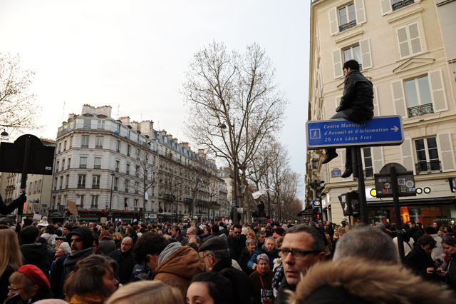 Manifestazione Parigi_JeSuisCharlie. Ph. Silvia Dogliani