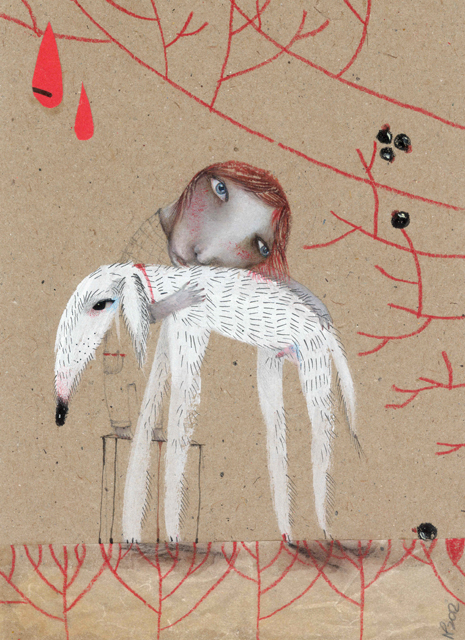 Doggie, illustration by Natalie Pudalov