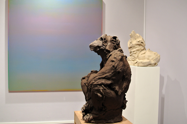Chimpanzee, 2015. Stephanie Quayle (TJ Boulting). Art Paris Art Fair 2015. Ph. Silvia Dogliani