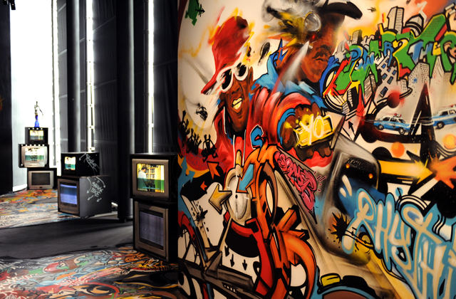 Exhibition "Hip Hop : du Bronx aux rues arabes", IMA, Paris. Ph. Silvia Dogliani