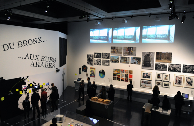 Exhibition "Hip Hop : du Bronx aux rues arabes", IMA, Paris. Ph. Silvia Dogliani