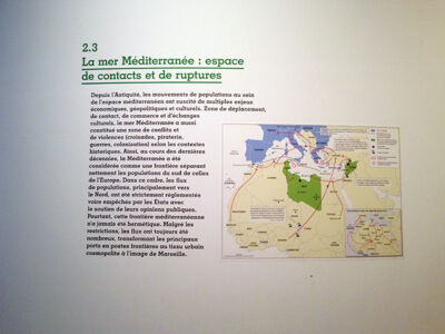 Frontières, exhibition at Musée de l'histoire de l'immigration. April 2016, Paris. Ph. Silvia Dogliani