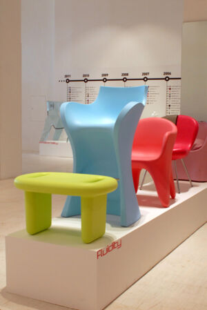 Snoop e Woopy, B-Line. Fluidity di Karim Rashid. Ph. Silvia Dogliani