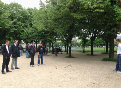 Pétanque al parco