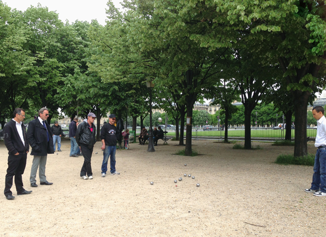 Pétanque al parco