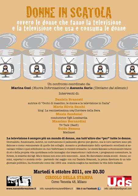 TELEVISIONE/ Donne in scatola