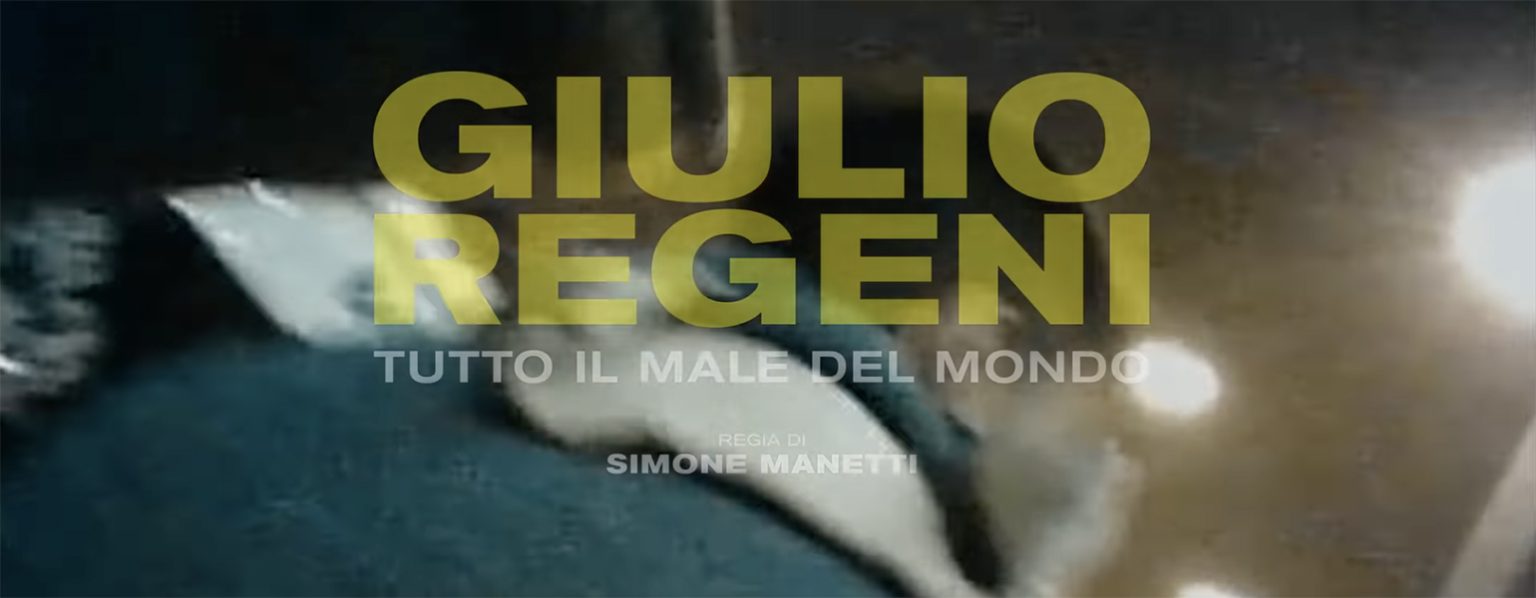 Slider Giulio Regeni tutto il male del mondo 1540x600